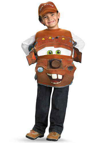 Kids Deluxe Tow Mater Costume - Click Image to Close