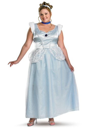 Plus Size Cinderella Costume - Click Image to Close