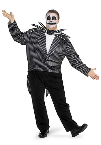 Plus Size Jack Skellington Costume