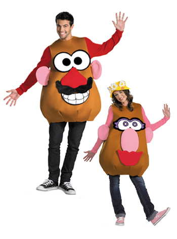 Mrs / Mr Potato Head Costume - Click Image to Close