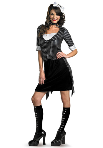 Sexy Jack Skellington Costume - Click Image to Close