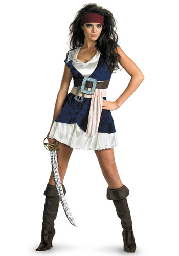 Sexy Jack Sparrow Costume - Click Image to Close