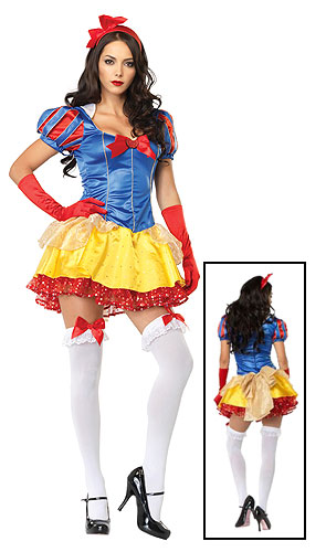 Classic Sexy Snow White Costume - Click Image to Close