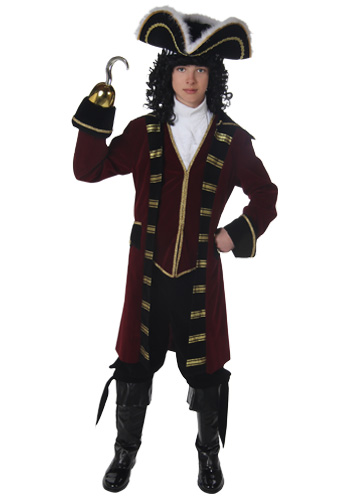 Teen Captain Hook Costume - Click Image to Close