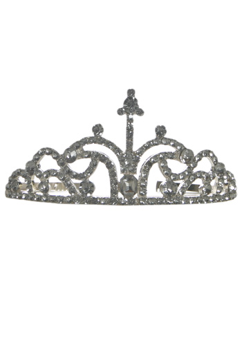 Rhinestone Tiara - Click Image to Close