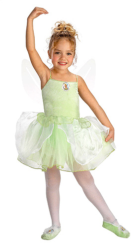 Toddler Ballerina Tinkerbell Costume