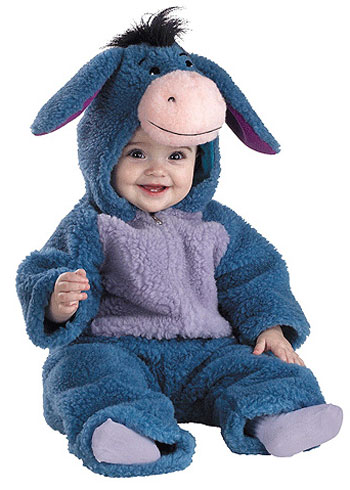 Toddler Plush Eeyore Costume - Click Image to Close