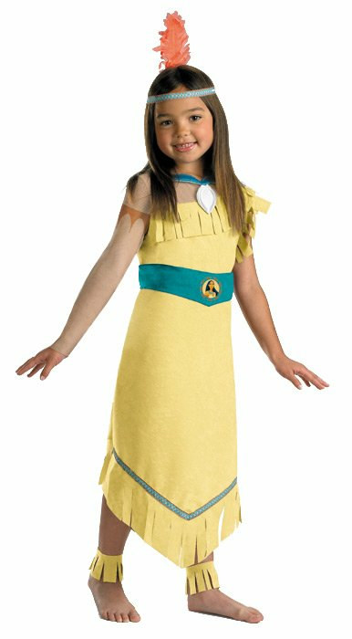 Disney Princess Pocahontas Child Kids Girls Costume size SMALL or MEDIUM party 