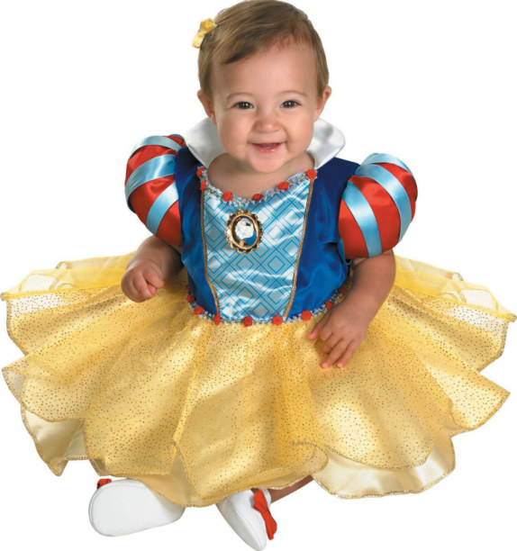 Snow White and the Seven Dwarfs Snow White Infant Costume - Click Image to Close