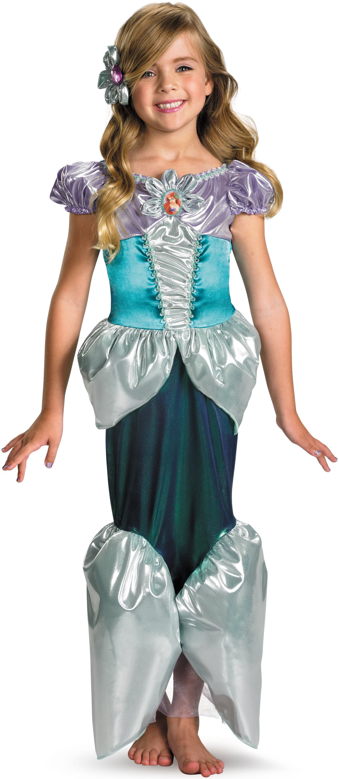 Disney Princess - Ariel Lame Deluxe Toddler / Child Costume - Click Image to Close