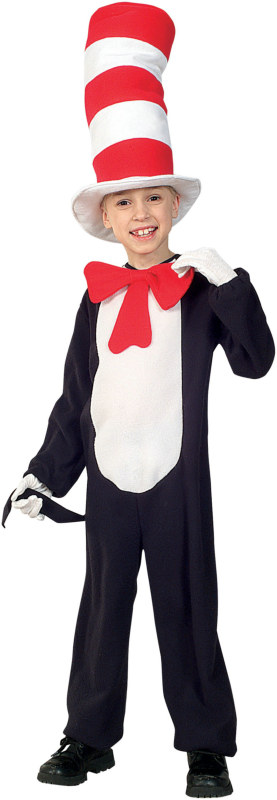 Cat in the Hat Child-Movie Style Costume - Click Image to Close