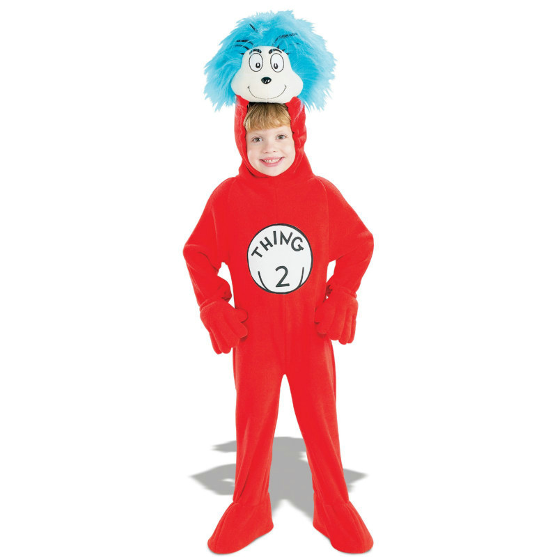 The Cat In The Hat Dr. Seuss Thing 2 Child Costume - Click Image to Close