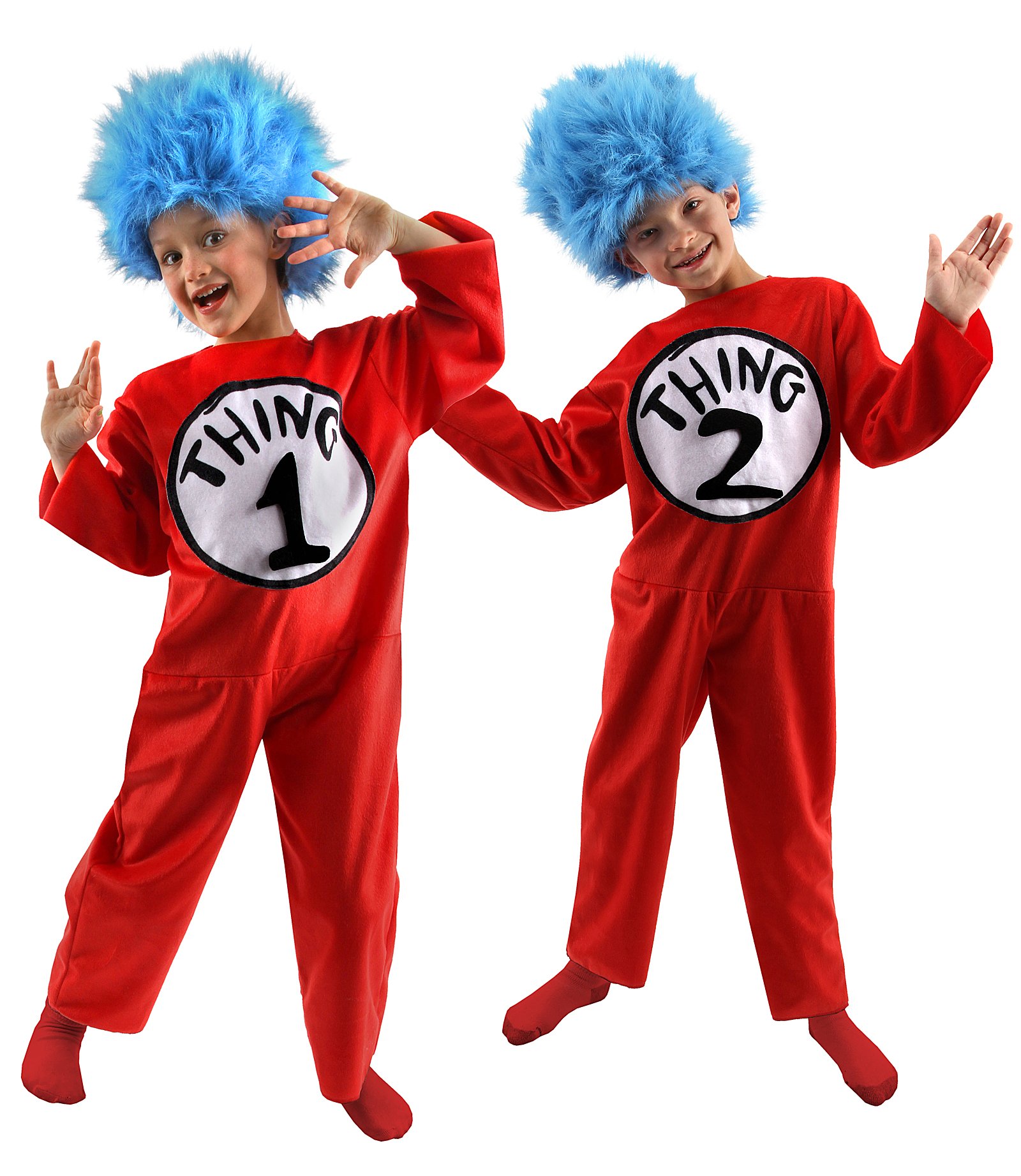 Dr. Seuss Thing 1 and 2 Child Costume