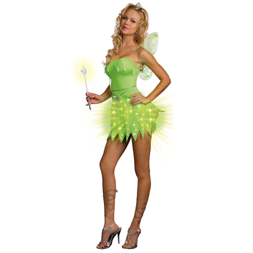Bright Sprite Sexy Light-Up Fairy Costume - Click Image to Close