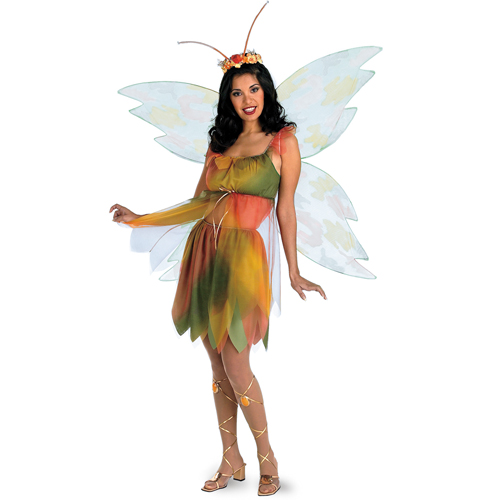 Felicity Woodland Fairy Adult Costume - Click Image to Close