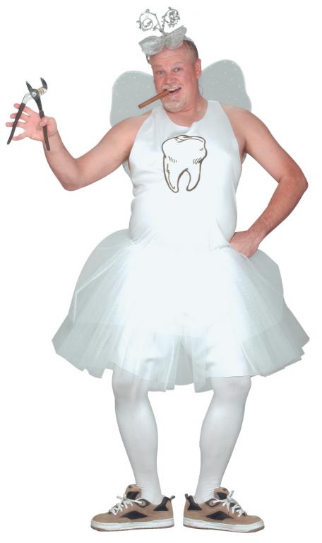 Tooth Fairy Plus Size Adult Costume - Click Image to Close