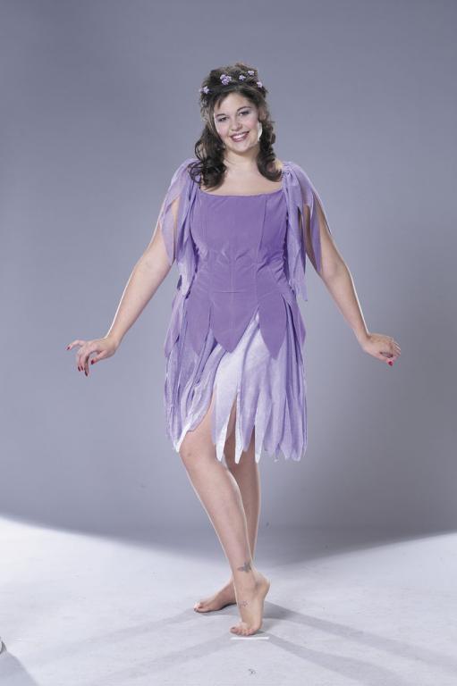 Lavender Fairy Plus Size Adult Costume - Click Image to Close