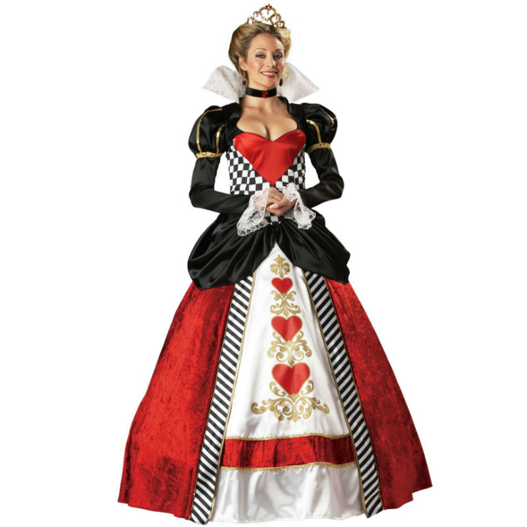 Queen of Hearts Elite Collection Adult Costume - Click Image to Close