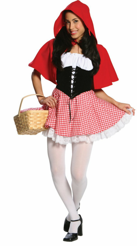 Red Riding Hood Teen Costume - Click Image to Close