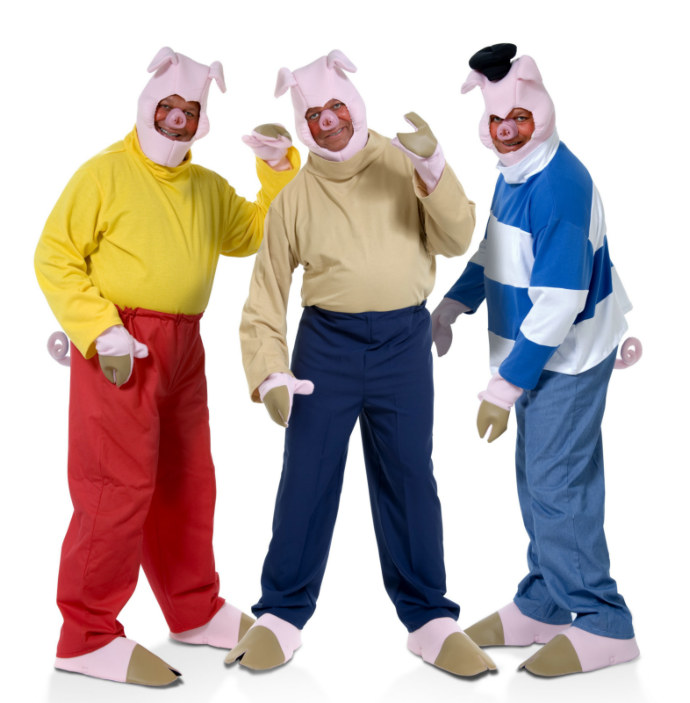 Little Pig 1- Adult Costume - Click Image to Close