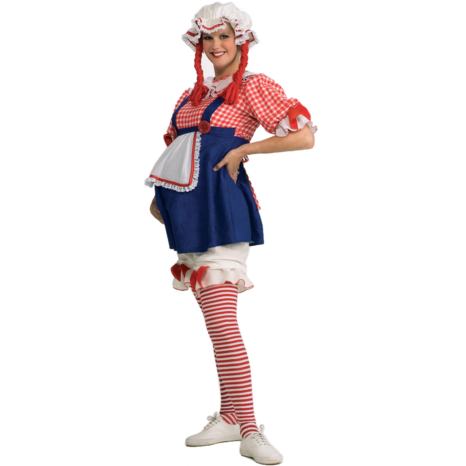 Mommy To Be Rag Doll Adult Costume - Click Image to Close