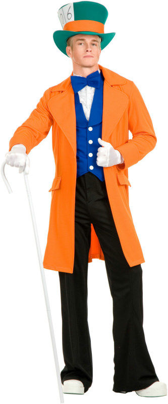Electric Mad Hatter with Pants Adult Costume