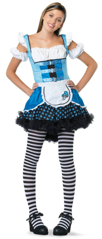 Magic Mushroom Alice Teen Costume - Click Image to Close