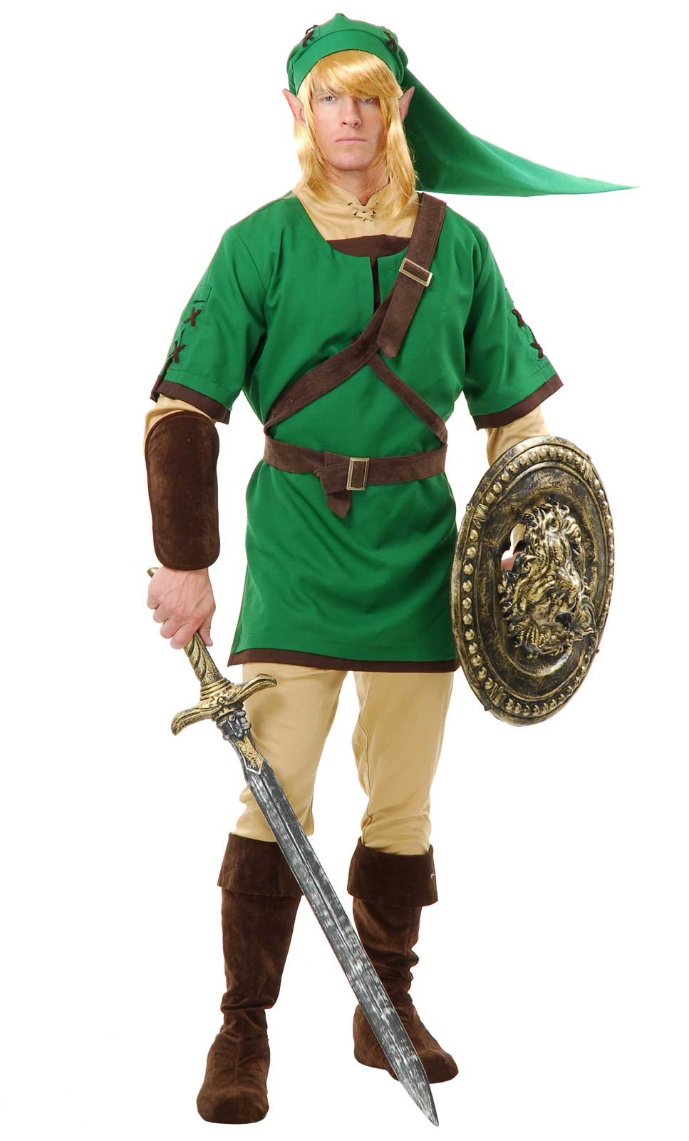 Elf Warrior Adult Costume - Click Image to Close