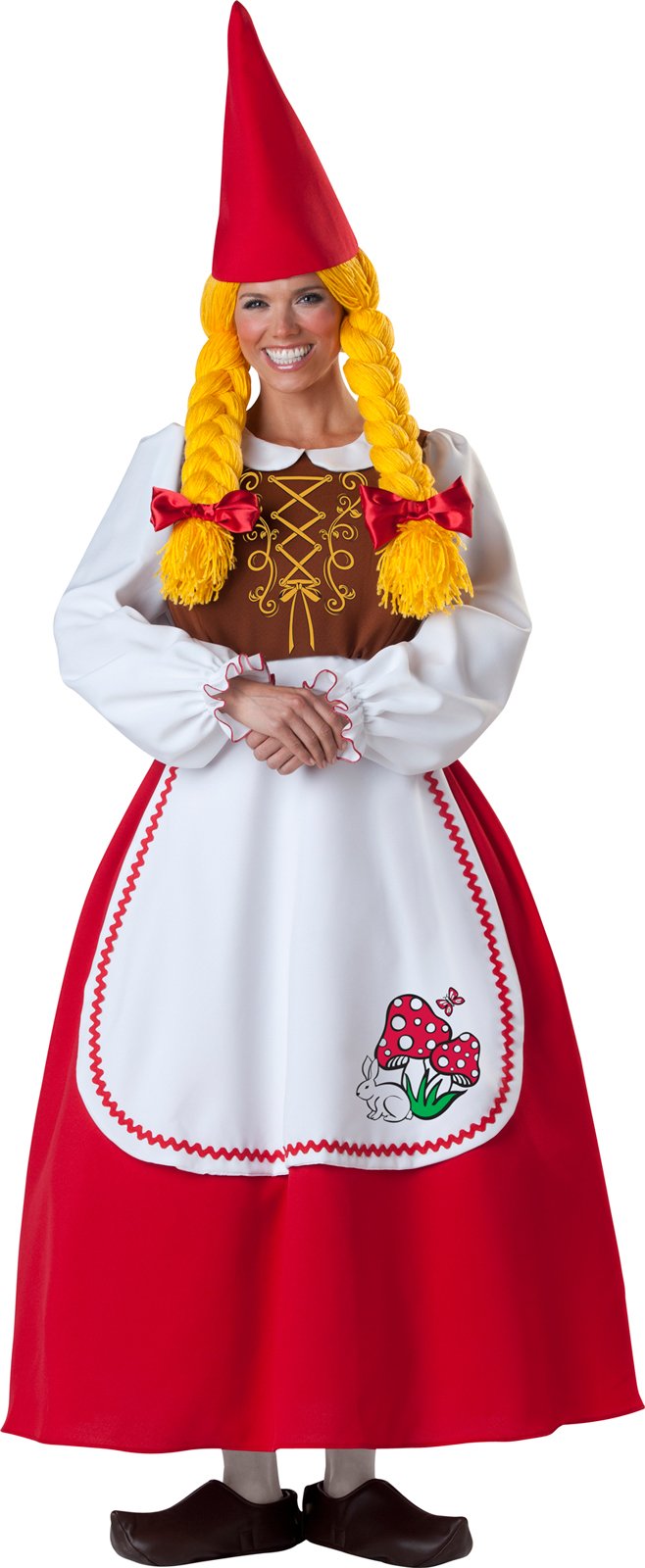 Mrs. Garden Gnome Elite Collection Adult Costume