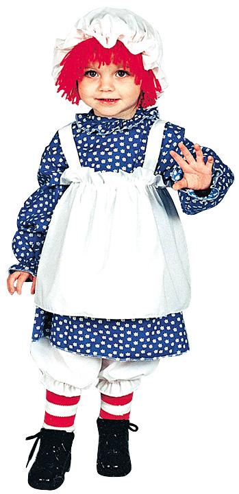 Raggedy Ann Toddler Costume - Click Image to Close