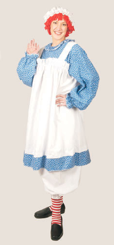 Raggedy Ann Plus Size Adult Costume - Click Image to Close