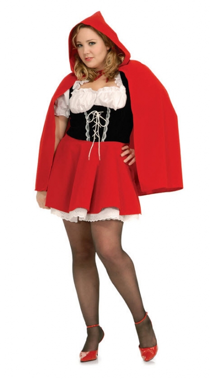 Riding Hood Plus Size Costume - Click Image to Close