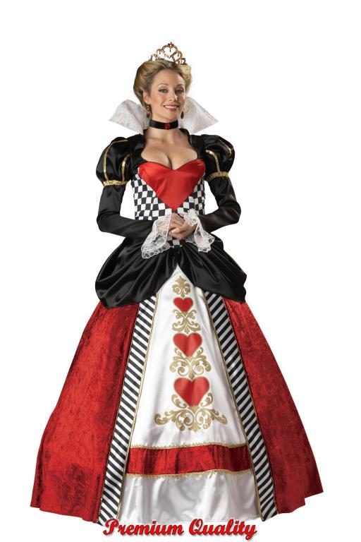 Queen Of Hearts Adult Costume - Click Image to Close