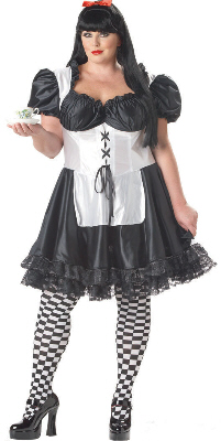 Malice In Wonderland Plus Size Adult Costume - Click Image to Close