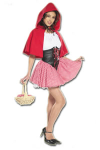 Sexy Red Riding Hood Adult Costume