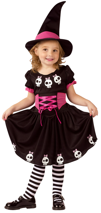 Skull Witch Toddler Costume