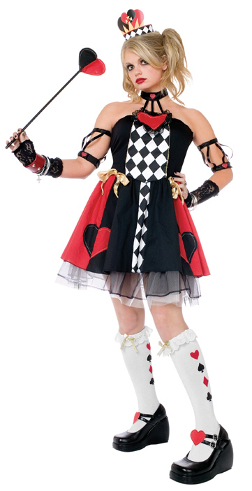 Queen Of Hearts Wonderland Child Costume