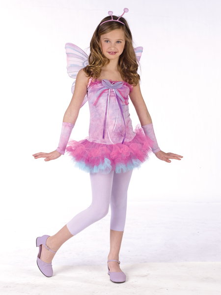 Fluttery Butterfly Child Costume - Click Image to Close