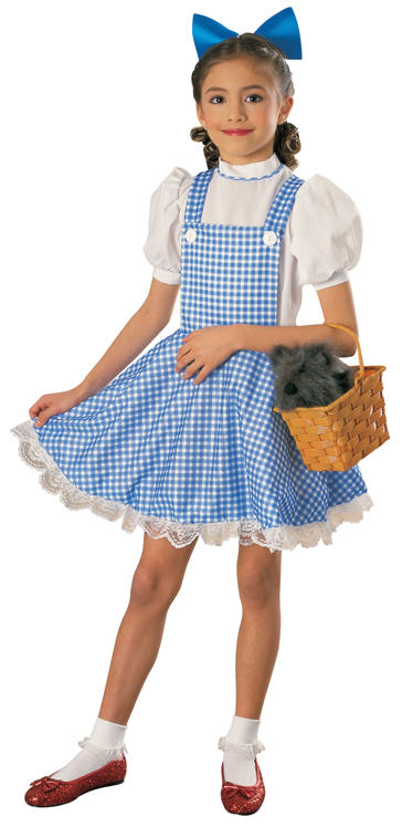 Wizard Of Oz Dorothy Child Costume - Click Image to Close