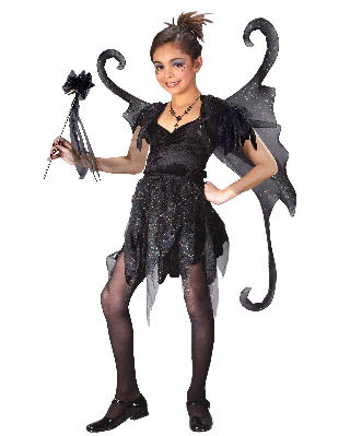 Midnight Fairy Childs Costume - Click Image to Close