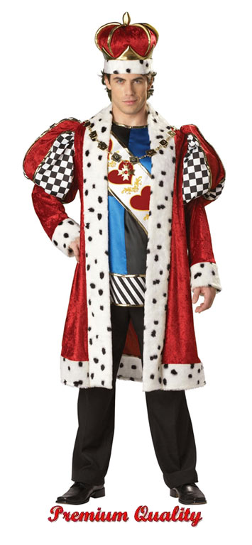 King Of Hearts Adult Costume - Click Image to Close