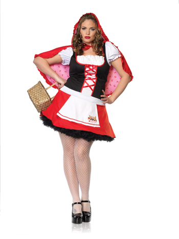 Miss Red Plus Size Costume - Click Image to Close