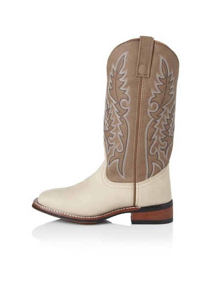 Laredo Women's Roper Two-Tone Boot (Brown)