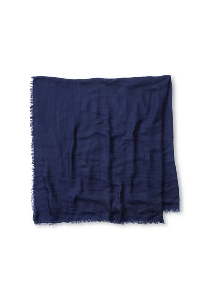 Givenchy Women's 4G Chessboard Scarf, Navy
