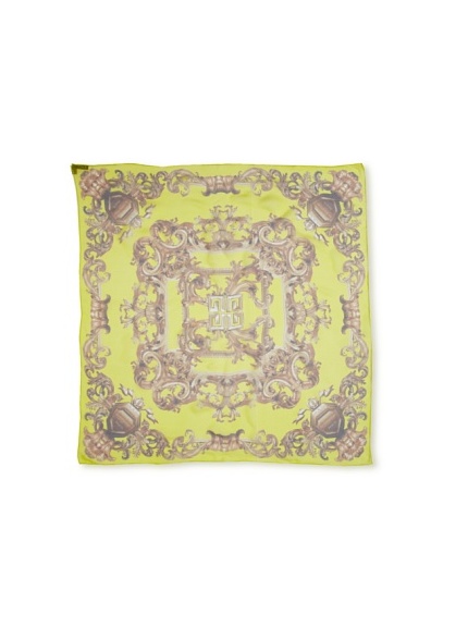 Givenchy Women's Arabesque Scarf, Yellow
