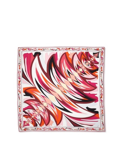 Emilio Pucci Women's Flare Square Scarf (Fuchsia)