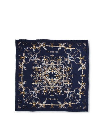 Givenchy Women's Obsedia Scarf, Navy