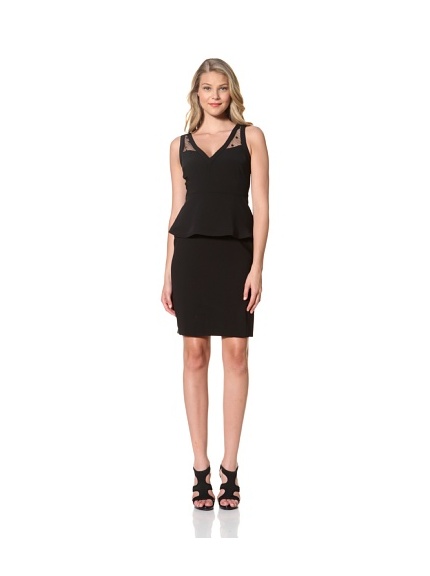 Eva Franco Women's Sheba V-Neck Dress with Peplum (Florence)