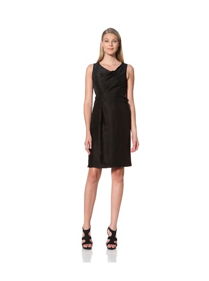 MARTIN GRANT Women's Draped Dress (Black)