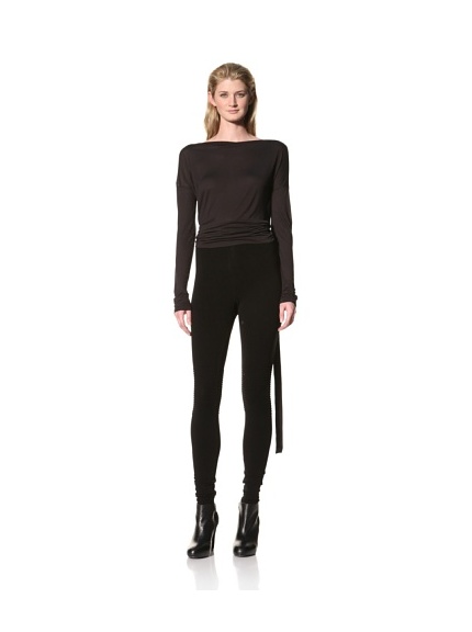 RICK OWENS Women's Stretch Pant (Black)